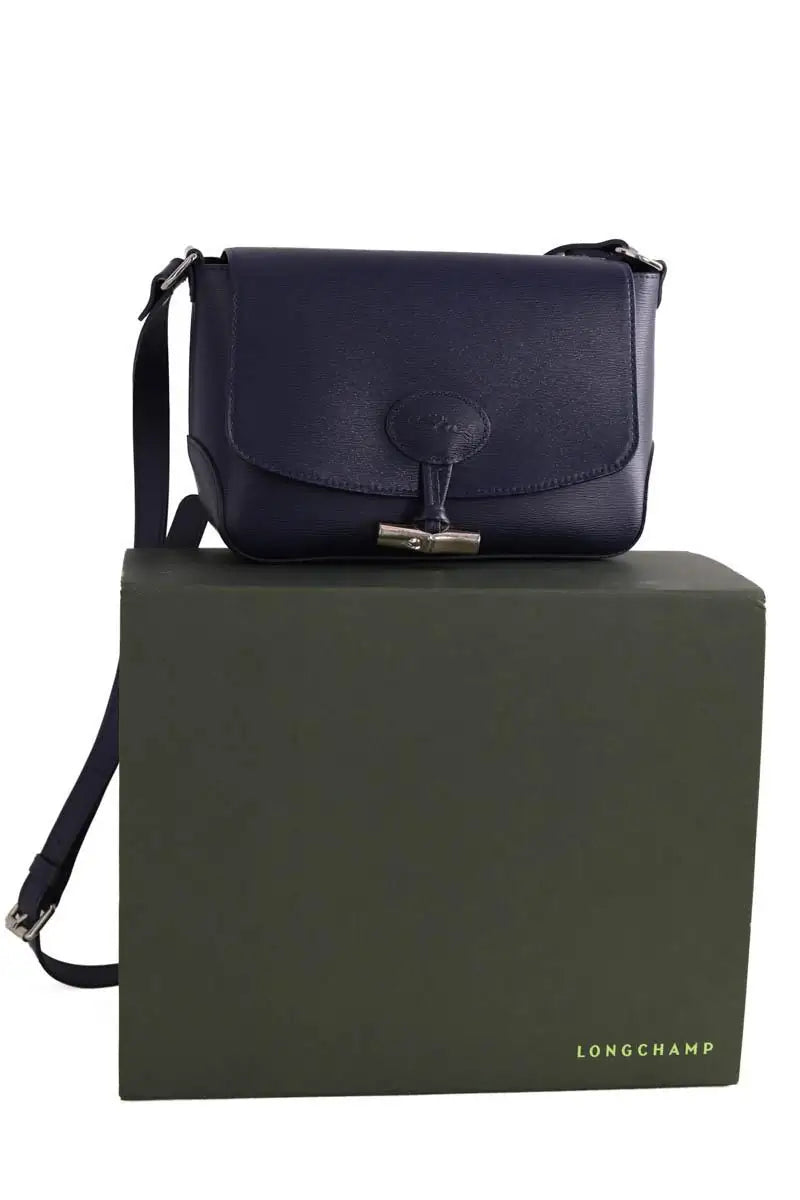 Sac à bandoulière Longchamp Marine en Cuir