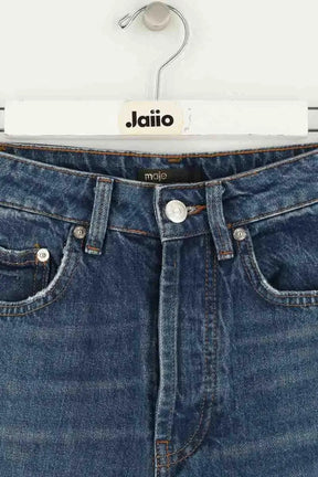 Jean large Maje Bleu en Coton