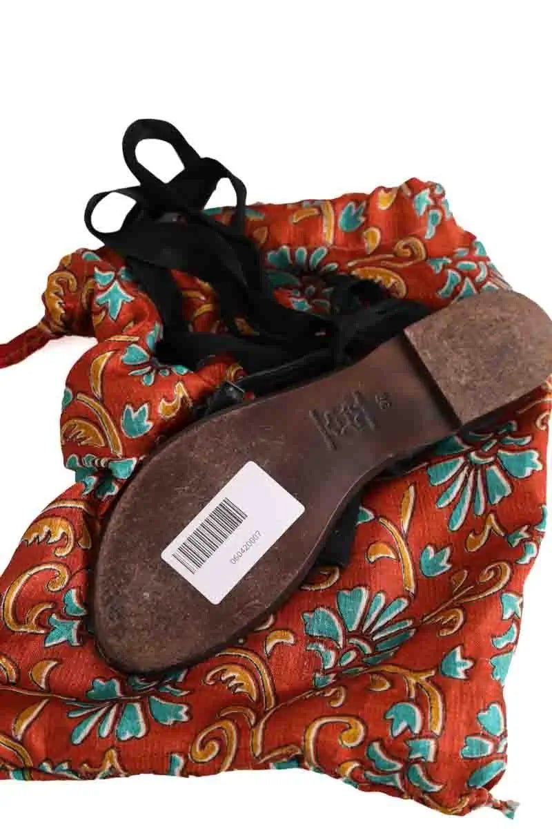 Espadrilles Lanvin Marron en Cuir