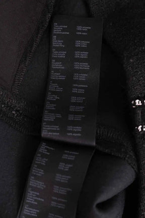 Pantalon droit Maje Noir en Synthétique