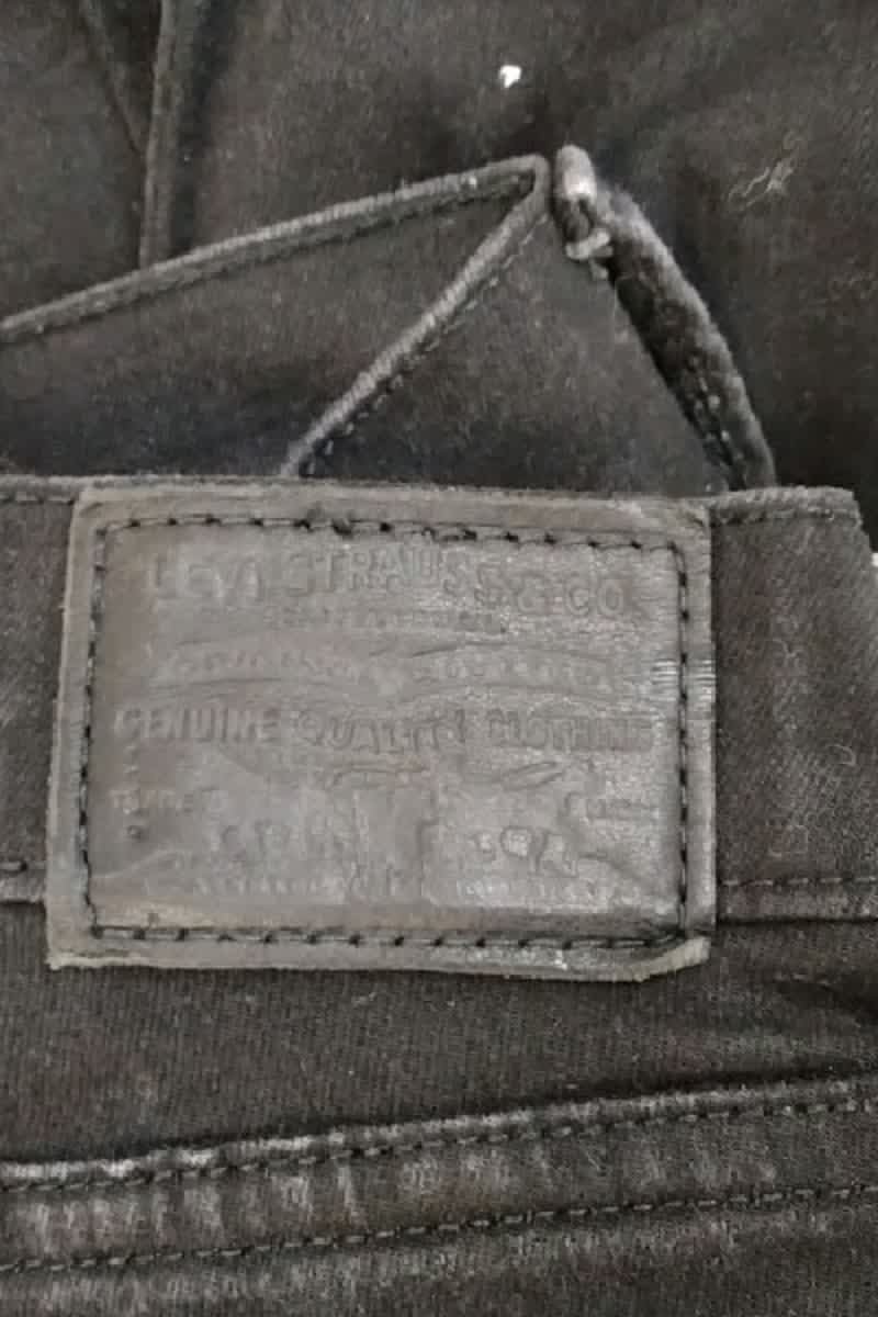 Jean slim Levi's  Noir