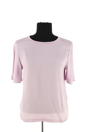 T-shirt Maje Violet en Soie, taille S - Seconde Main