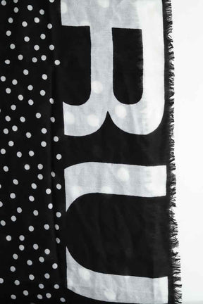 Foulard Barbara Bui  Noir