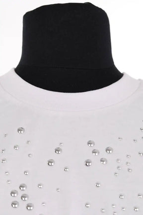 T-shirt Paco Rabanne Blanc en Coton
