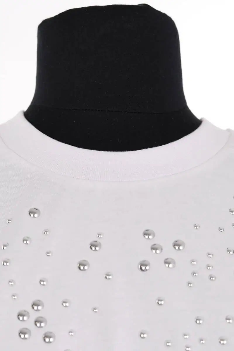 T-shirt Paco Rabanne Blanc en Coton