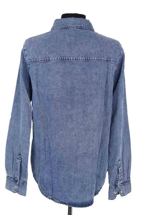 Chemise Ba&Sh Bleu en Coton