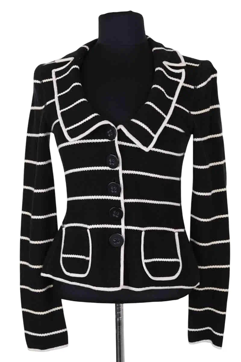 Veste Emporio Armani Noir en Coton, taille M - Seconde Main