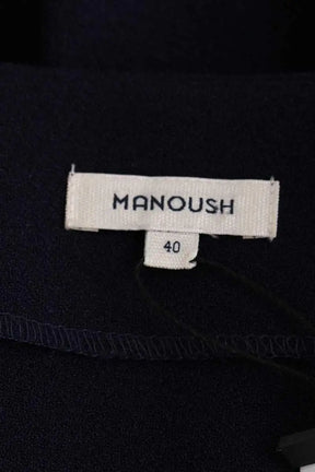 Mini jupe Manoush Bleu en Synthétique