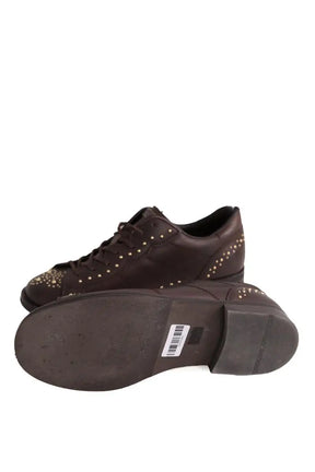 Chaussures à lacets Onitsuka Tiger Marron en Cuir