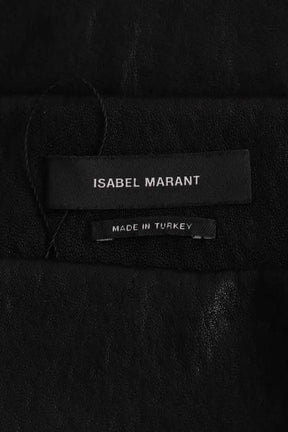 Mini jupe Isabel Marant Noir en Cuir