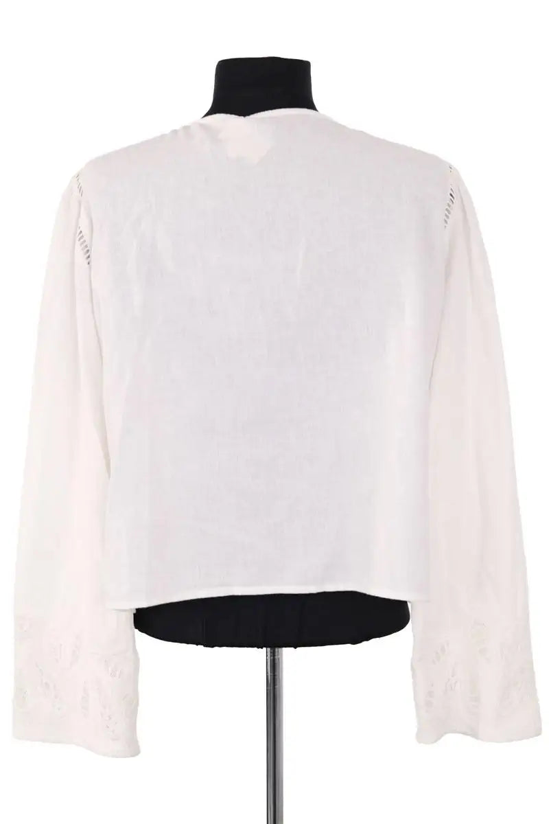 Blouse Sézane Blanc en Coton