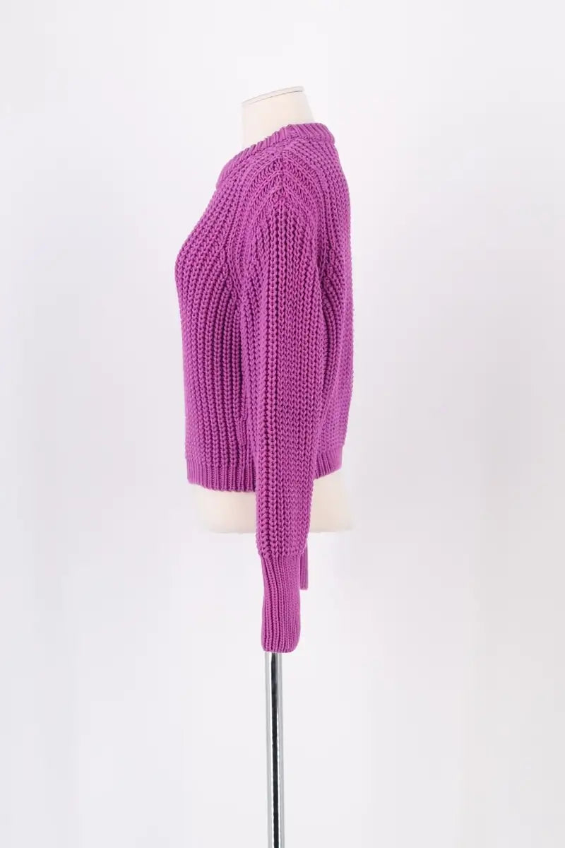Pull Claudie Pierlot Violet en Coton