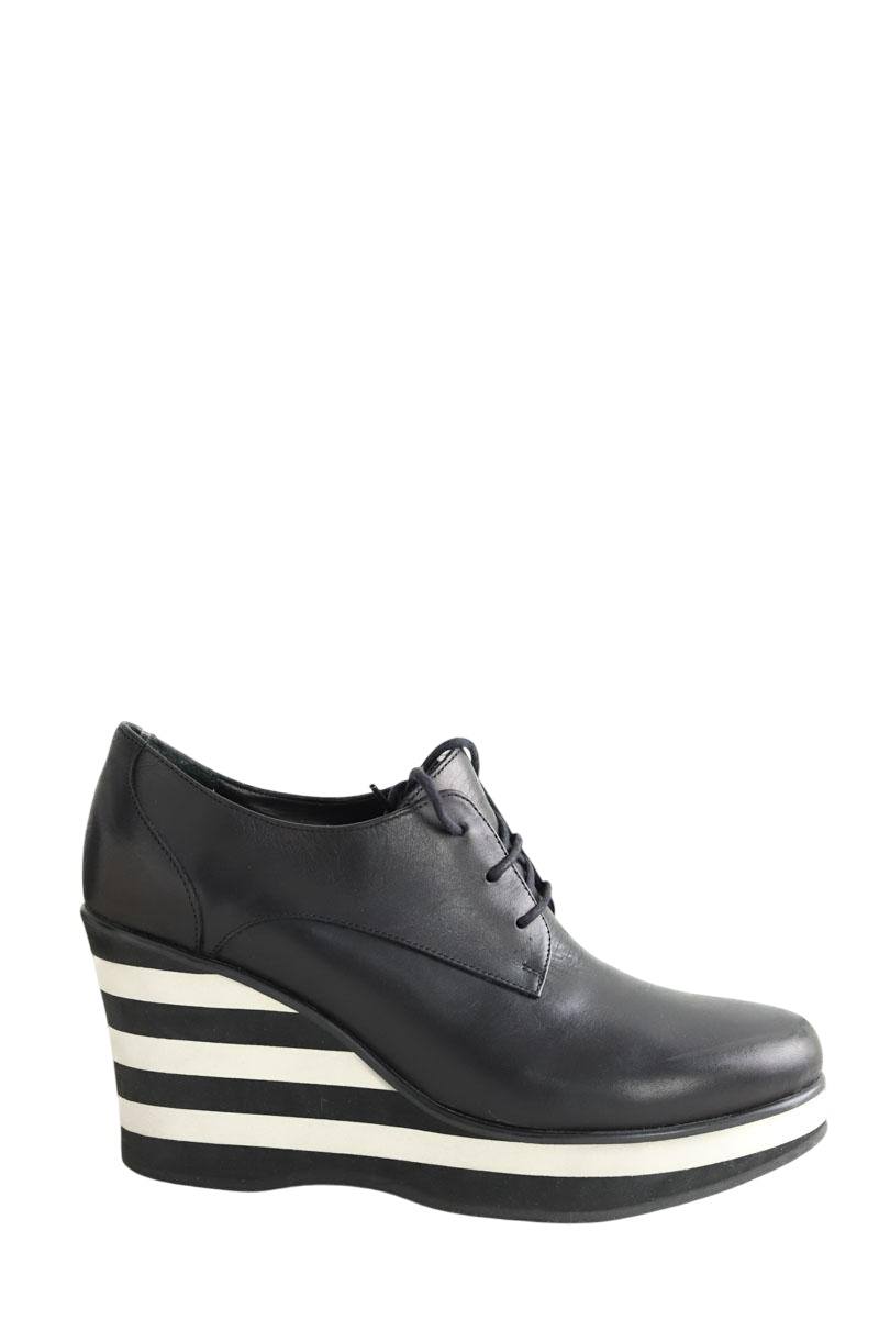 Chaussures à lacets Agnès B.  Noir