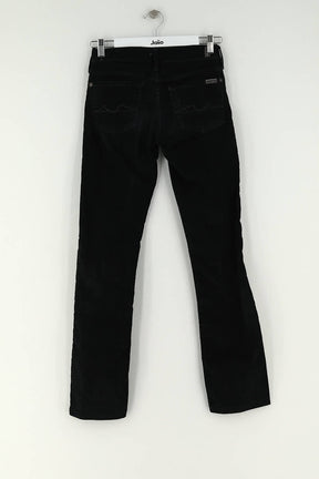 Pantalon slim 7 For All Mankind  Noir