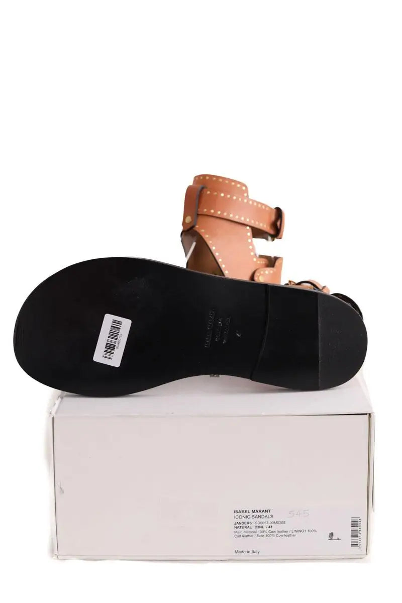 Sandales Isabel Marant Camel en Cuir