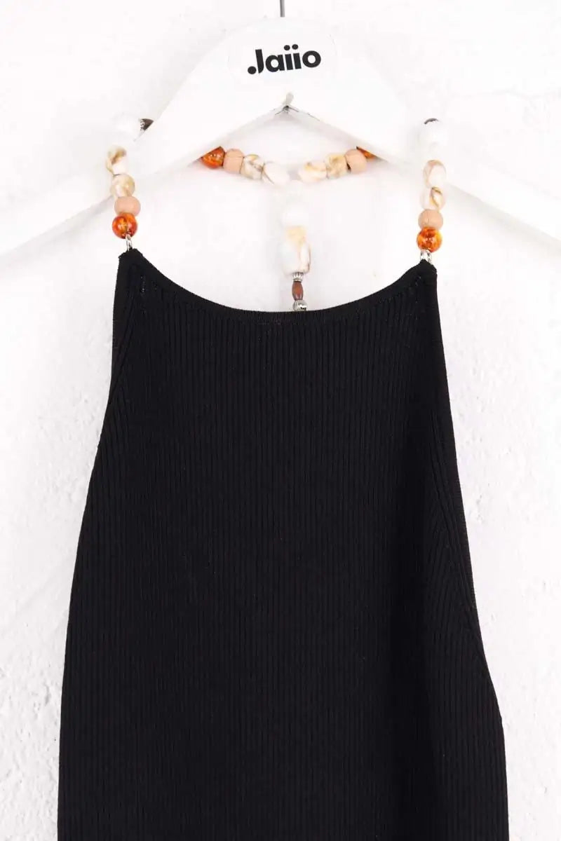 Robe Maje Richaine Noir en Viscose
