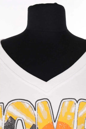 Sweatshirt Leon & Harper Blanc en Coton