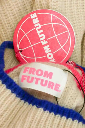 Pull From Future Blanc en Cachemire