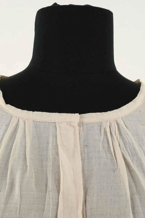 Blouse Pomandère Beige en Coton