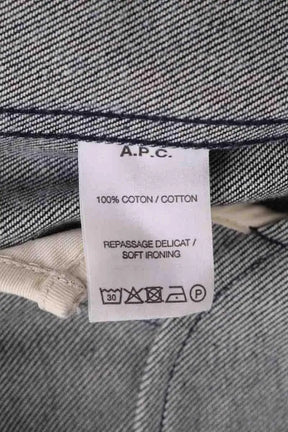 Veste APC Bleu en Coton