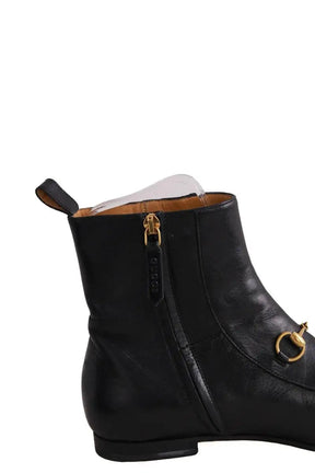 Boots Gucci Noir en Cuir