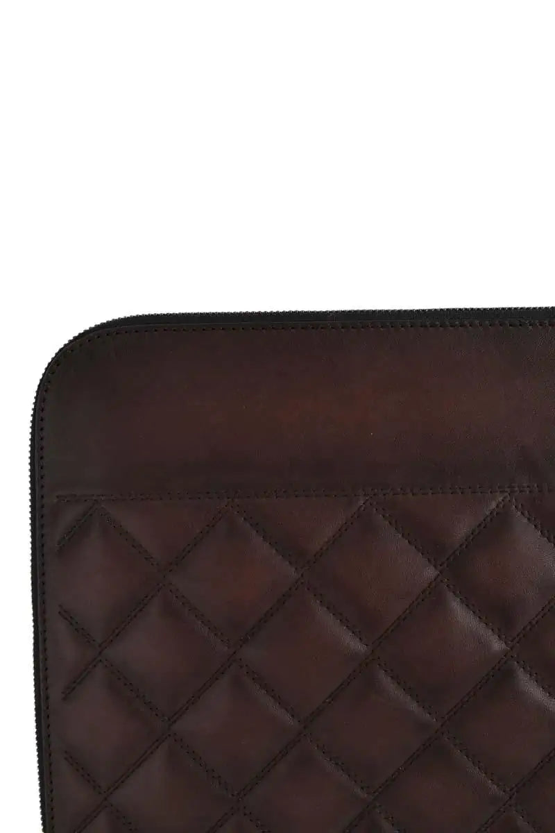 Pochette Berluti Marron en Cuir