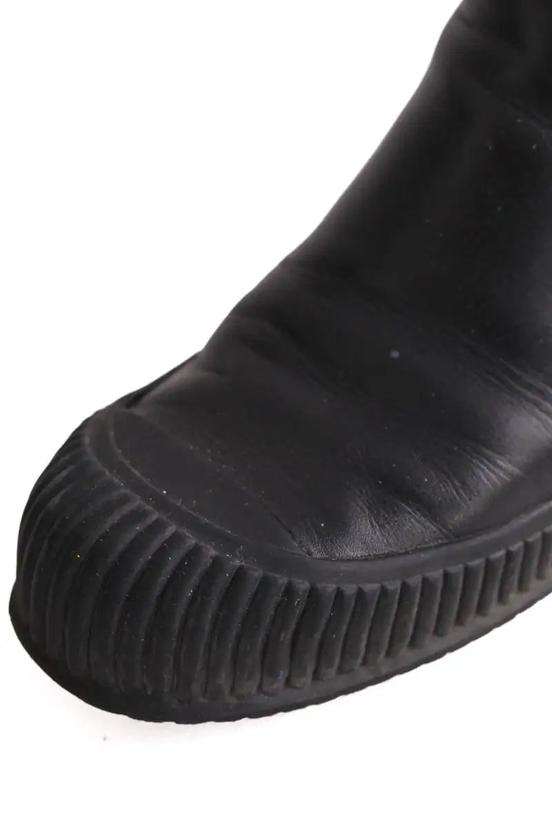 Boots Prada Noir en Cuir
