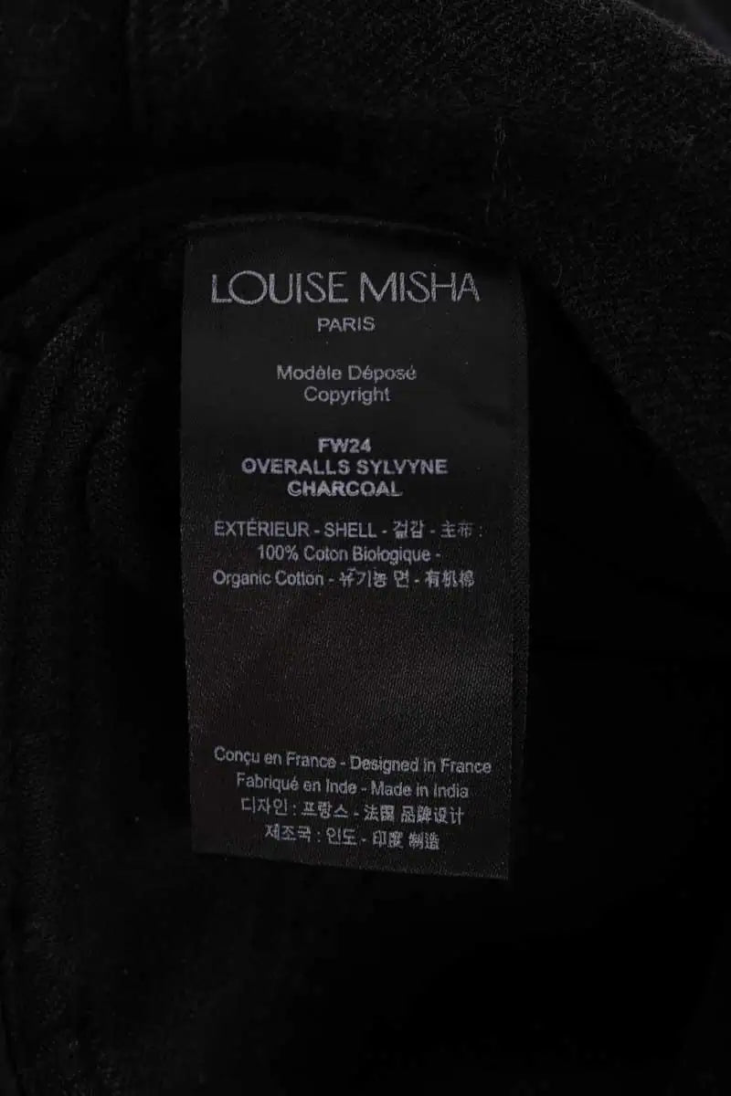 Combinaison Louise Misha Anthracite en Coton
