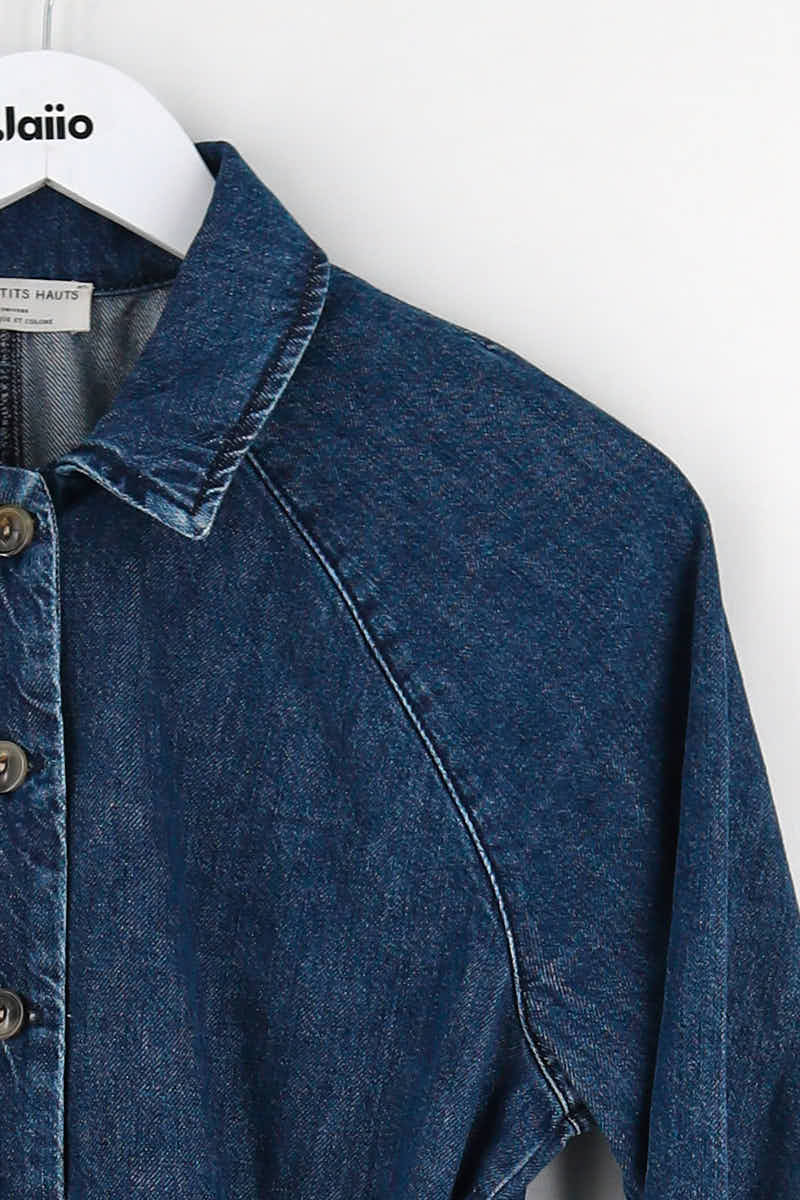 Combinaison Des Petits Hauts  Bleu