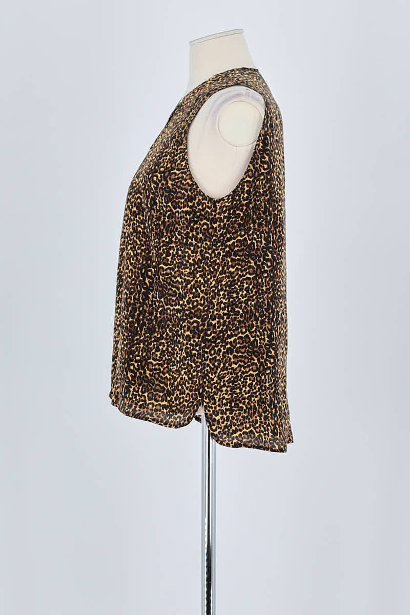Top sans manche The Kooples  Marron
