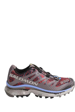 Baskets Salomon Gris en Caoutchouc, taille 36 - Seconde Main