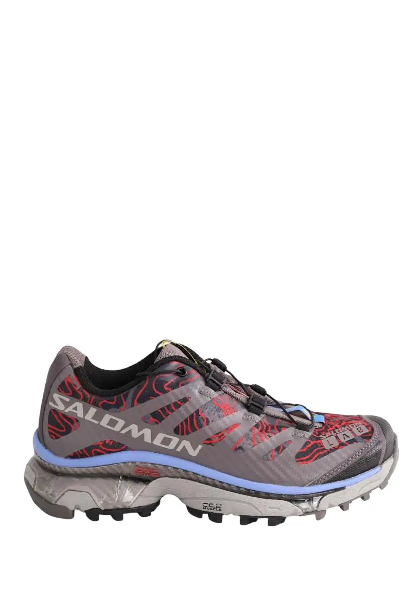 Baskets Salomon Gris en Caoutchouc, taille 36 - Seconde Main