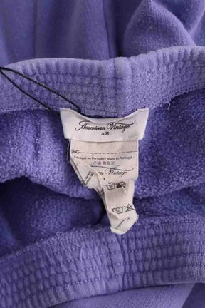 Pantalon de sport American Vintage Violet en Coton