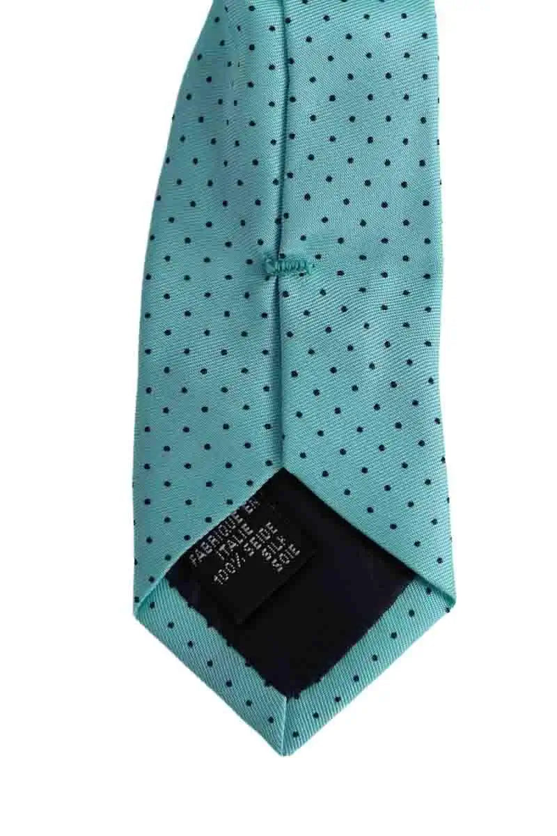 Cravate Tiffany Turquoise en Soie