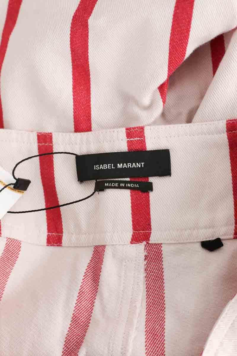 Pantalon droit Isabel Marant  Rouge