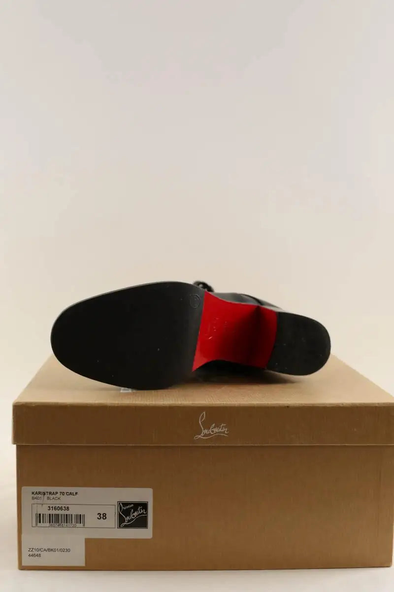 Boots Christian Louboutin Noir en Cuir