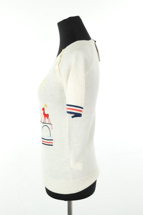 Top Ines de la Fressange  Blanc