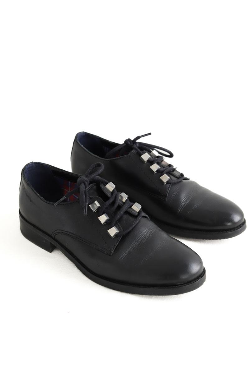 Chaussures à lacets Tommy Hilfiger  Noir
