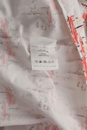 Maxi Emilia Wickstead  Blanc