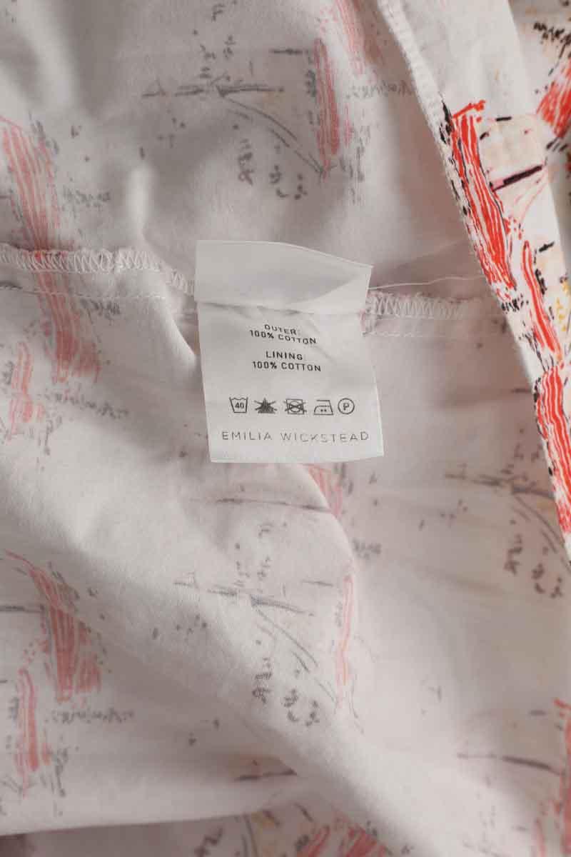 Maxi Emilia Wickstead  Blanc