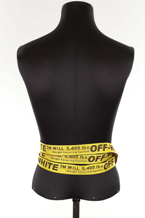 Ceinture Off White  Jaune