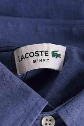 Chemise Lacoste Bleu en Coton