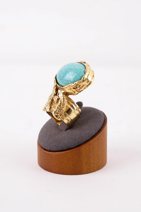 Bague Saint Laurent  Doré