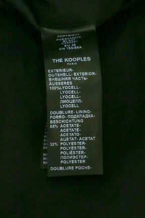Blazer The Kooples Noir en Synthétique