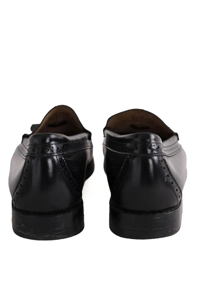 Mocassins GH Bass Noir en Cuir
