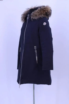 Manteau Moncler Bleu en Synthétique