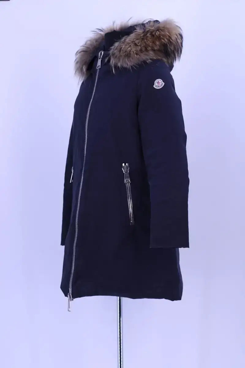 Manteau Moncler Bleu en Synthétique