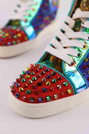 Baskets Christian Louboutin Lou Spikes Multicolore