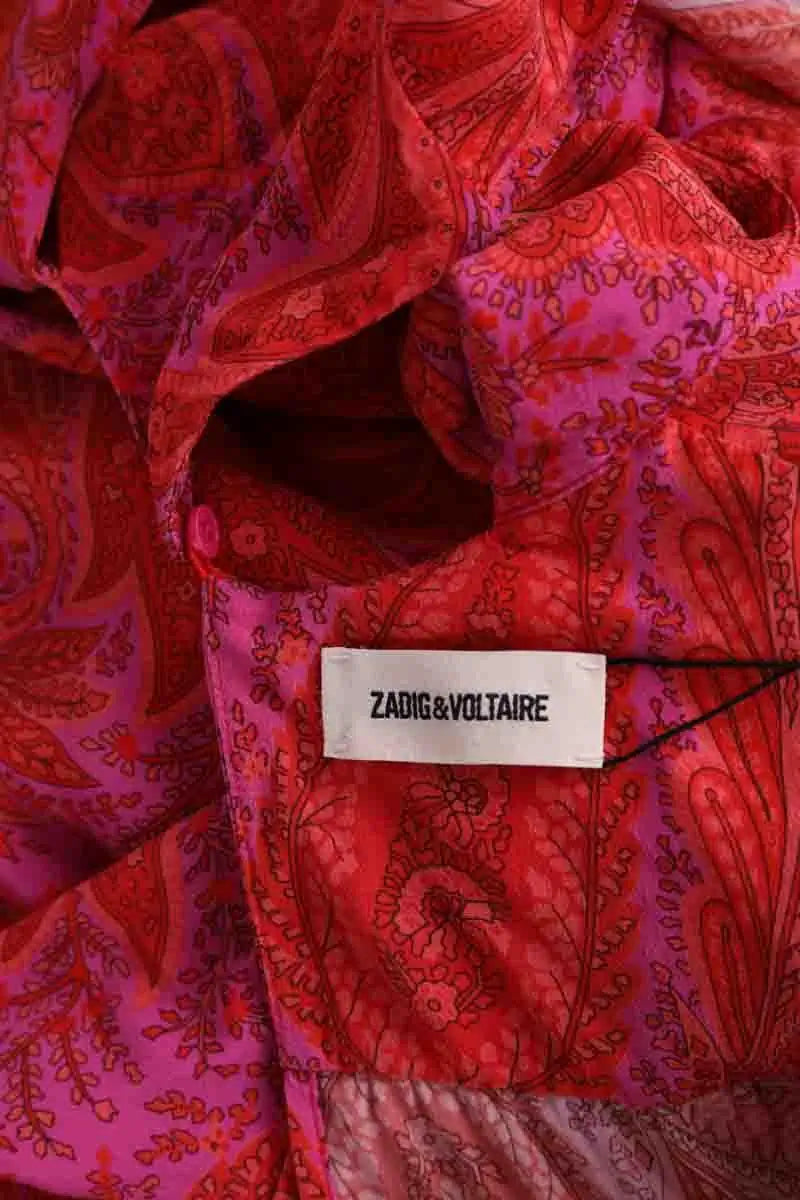 Robe Zadig & Voltaire Rose en Synthétique