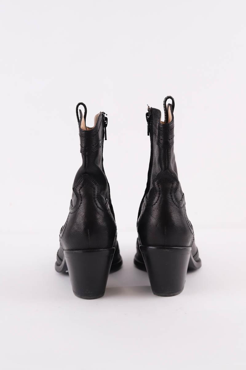 Santiags Free Lance  Noir